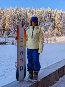 Back in LAAX: 2nd Season of Snowboard Training in Europe's Freestyle Capital - Asian Snowboard Girl from Indonesia