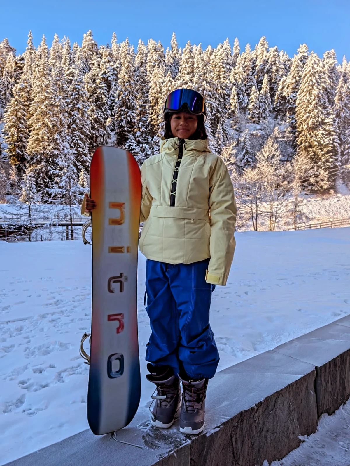 Back in LAAX: 2nd Season of Snowboard Training in Europe's Freestyle Capital - Asian Snowboard Girl from Indonesia